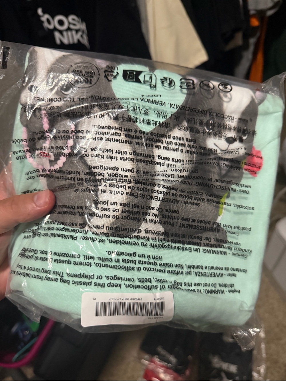 Supreme skunk tee mint size xl